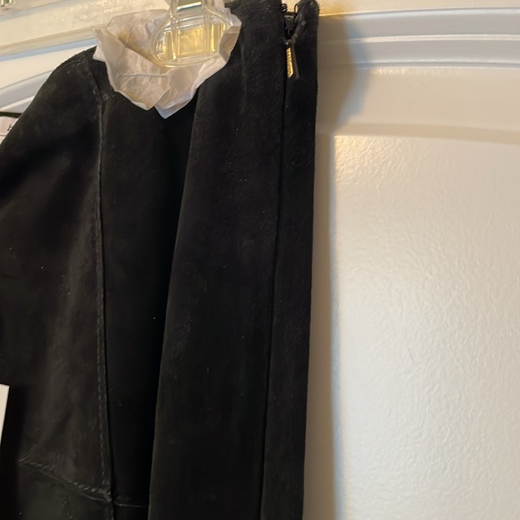 NEW CAbi Black Suede Skirt - Picture 3 of 6